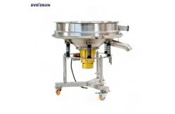 China High Screening Accuracy High Frequency Vibratory Sifter For Slurry Ceramic Mud supplier