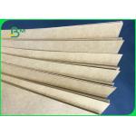 Recycled Pulp 200g  - 400g Natural Brown Kraft Board For Packages Boxes