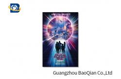 China High Resolution Lenticular Greeting Cards Movie Star Photo Eco - Friendly Material supplier