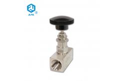 China 6000psi AFK 2 Way Manual Needle Valve 3/8in For Gas supplier