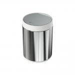 Support Room Space Selection 1.5L OEM Stainless Steel Desktop Mini Trash Bin with Press Open for sale