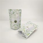 Custom printed food grade stand up zip lock packaging pouch biodegradable kraft paper bags for sale