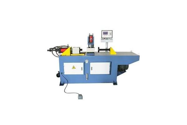 Double Head Pipe Shrinking Machine 60mm Tube End Forming Touch Screen