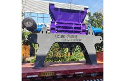 China High Efficient Scrap Metal Shredder Double Shaft Shredder Machine Waste Metal Crushing Machine supplier