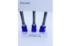 China 5 Flute Carbide Chamfer Custom End Mills CNC Metal Working Tools supplier
