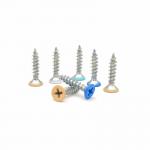 Custom Flat Head Countersunk Cross Tapping Screws Color Painted for sale