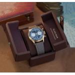 Mechanical Wrist Watch Packaging Box Double Open SGS Certification