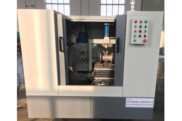 Fully Protected Hydraulic Drilling And Tapping Machine 460mm Mobile Workbench Travel