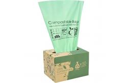 China PBAT Degradable Compostable Bin Liners For Garbage Kitchen supplier