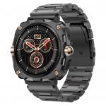 AK71 Men Smart Watch Amoled Screen Rotary Button BT Call Health Monitoring Smartwatch for sale