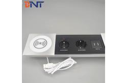 China Conference Room Aluminum Alloy Sliding Desktop Power Socket supplier