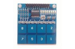 China Customized Module for Arduino , 8 Channel Capacitive Touch Button Switch supplier