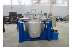 China Oil Fired Metal / Aluminum Melting Furnaces With Pipe Burning System 350KG supplier