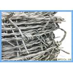 12 x 14 gauge 15kg/roll HDG Double Strand Galvanized Barbed Wire
