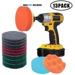 Polypropylene Buffing Polishing Pads For Car 4in Cleaning Kit for sale