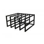 16 Cylinder Gas Tank Storage Rack 4 Wide By 4 Deep Metal Fab Products for sale