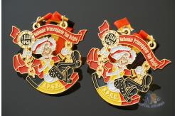 China Custom Awards Your Design Festival soft enamel Metal Carnaval Medals, No MOQ supplier