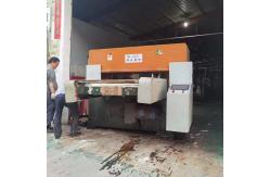China Used Hydraulic CNC Plastic Cutting Machine With High Cutting Force supplier