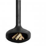 Heavy Duty Stylish Custom Wood Burning Fire Pits Wall Hanging Burner