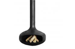 China Heavy Duty Stylish Custom Wood Burning Fire Pits Wall Hanging Burner supplier