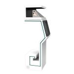 270 Degree Rotating Holographic Display 21.5 Full Hd With Standing Touch Screen