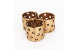 China Rolled FB090 Wrapped Bronze Bearing Metric Oil Indentations supplier