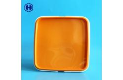 China 3.2L Two Handle IML Tubs Stackable Buckets With Lid Inside Wide 110MM supplier