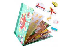 China Sedex Matte Art Paper Montessori Quiet Book Children Toy Paste Book supplier