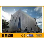 Fluorocarbon Spraying 0.2mm Perforated Aluminium Mesh For Decoration Screen for sale