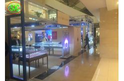 China SMD2121 kinglight Transparent LED Screen advertising / Transparent Poster Screen supplier