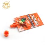 Honey Yogurt Jelly Chocolate Sauce Packaging Pouch with Spout for sale