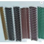 Professional Decorative Wire Grilles For Room Dividers / Hotel Hall Decoration for sale