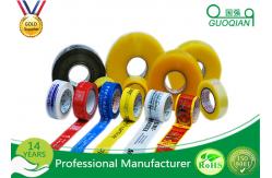 China Custom Bopp Printed Packing Tape Self Adhesive Waterproof For Carton Sealing supplier