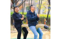China sandy Playground Hanging Bridge Anti Mildew 120mm*2.5m For Kids supplier