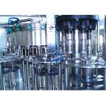High Precision Soda Bottling Machine With Plastic Cap In Cola Filling Plant for sale