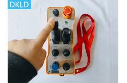 China 250 Meter High-Altitude Operation Equipment Handheld Dual Joystick Industrial Wireless Remote Control supplier
