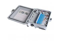 China ISO9001 Nap IP65 Fiber Optic Distribution Box , 12 Port Fiber Termination Box supplier