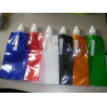 Portable Carriable Water Bag Spout Pouch Packaging With Metalic Hook for sale