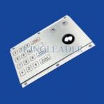 Optical Trackball Industrial Numeric Keypad USB Stainless Steel With 16 Keys for sale