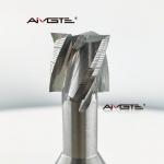 4 Flute T Slot End Mill With Chip Breaker Carbide Milling Cutter For Steel Aluminum CNC Grooving Tool Industrial Grade 16mm 20mm Shank for sale