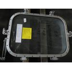 Marine Steel Rectangular Wheelhouse Window With Tempered Glass