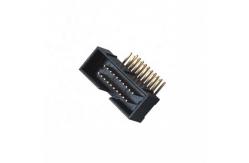 China 1.27 Mm Box Header Connector Right Angle PCB Connector SGS supplier