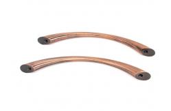 China Plating Rose Gold Luxury Modern Metal Die Casting Double Hole supplier