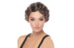 China Deep Wave Synthetic Short Wigs Human Hair , Feather Charm Wig supplier
