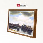 JCVISION LCD Digital Photo Frame 32 Inch Elegant Art Wall Mounted Digital Photo Frame for sale