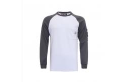 China Arc Rated Working 7 Oz Fr Henley Shirt Two Tone supplier
