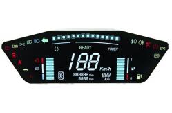 China Custom Monochrome TN Lcd Display , Digital Segment Lcd Display For Function Machine supplier
