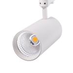 White LED Track Light Fixtures 3000K/4000K/6000K Color Temperature IP20 Rated >80 CRI for sale