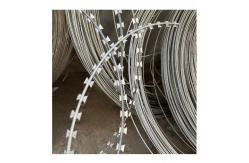 China BTO-22 Hot-Dipped Galvanized Barbed Wire Security Fence Single Razor supplier