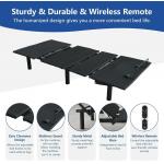 3 Level Intensity Levels Electric Adjustable Beds Customized With LED Underbed Lighting